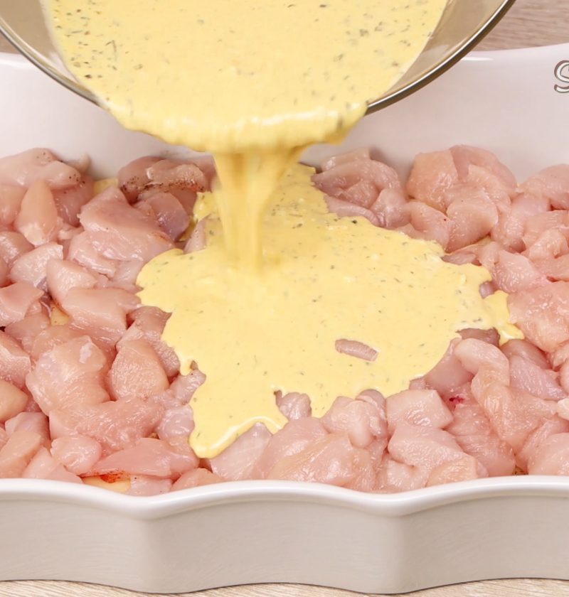 Creamy Baked Chicken & Potatoes