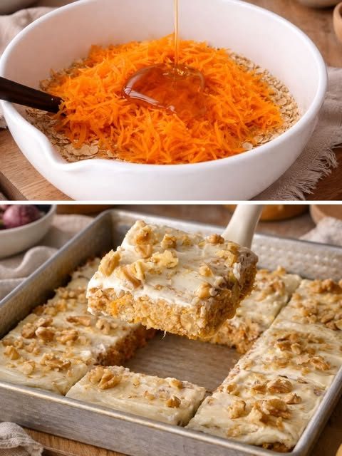 Carrot Cake Breakfast Bake