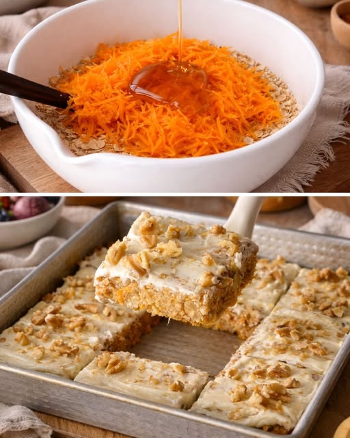 Carrot Cake Breakfast Bake