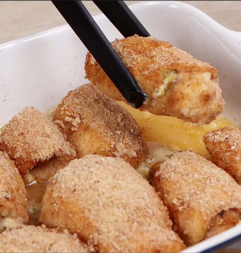 Cheesy Chicken Rolls