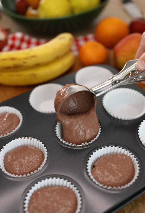 Cottage Cheese Chocolate Banana Cake