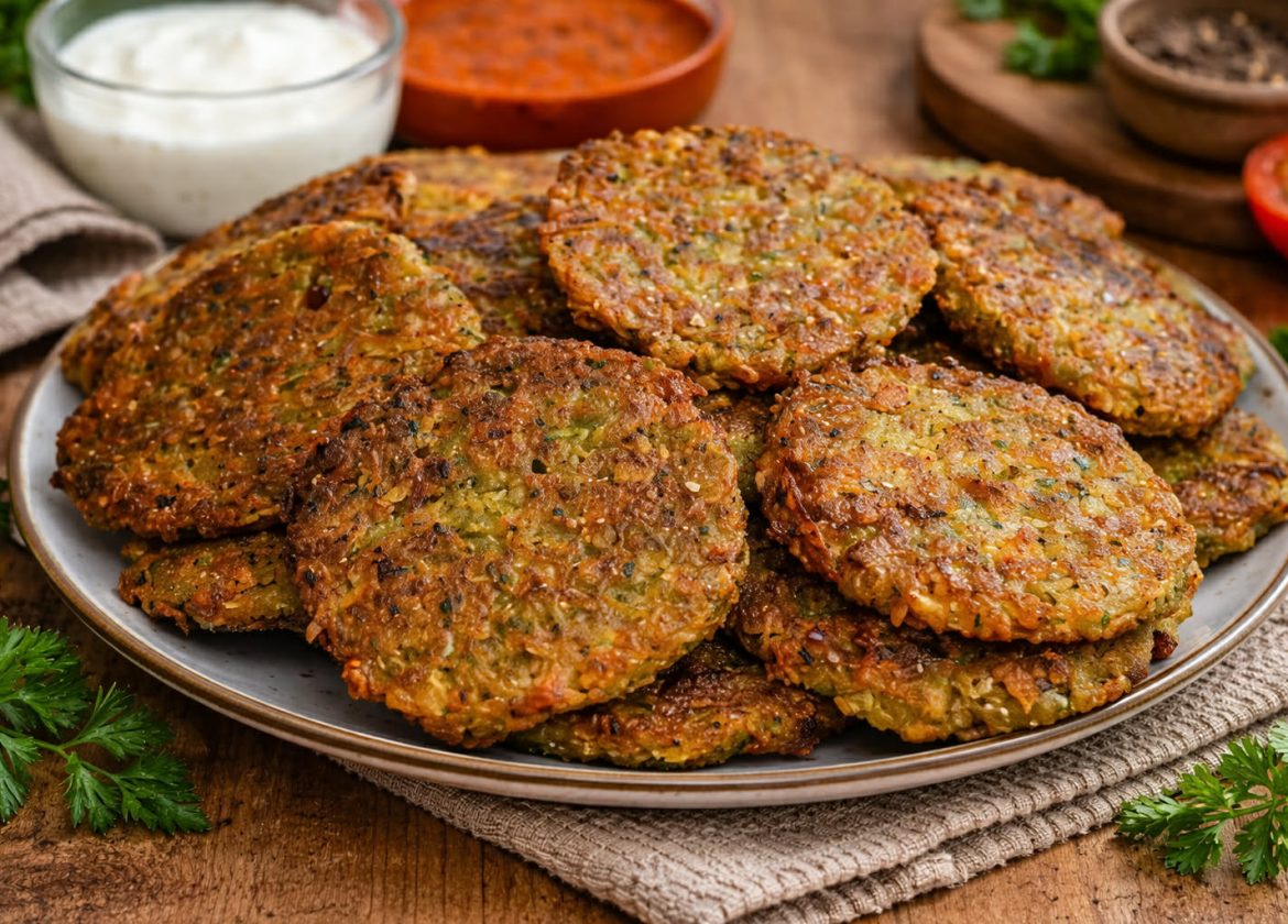 Crispy Red Lentil Kofta Patties