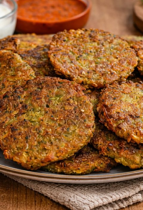 Crispy Red Lentil Kofta Patties