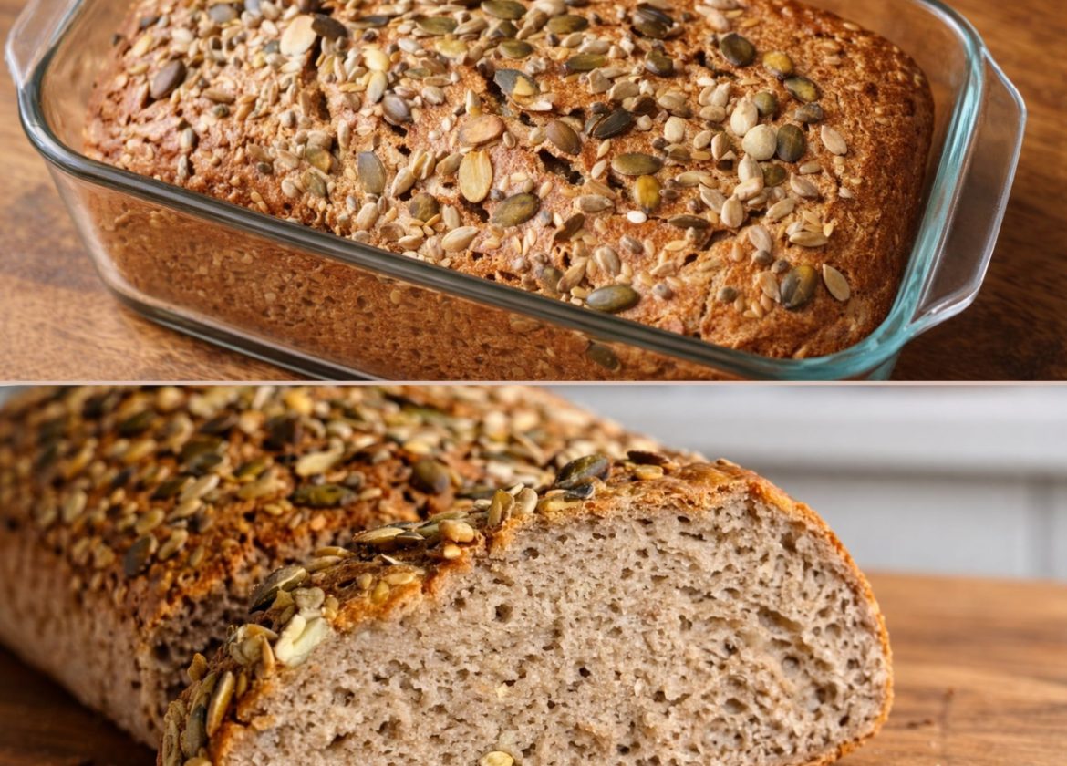 Crunchy Buckwheat Bread