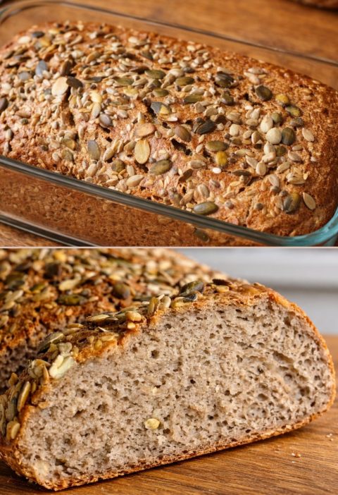 Crunchy Buckwheat Bread