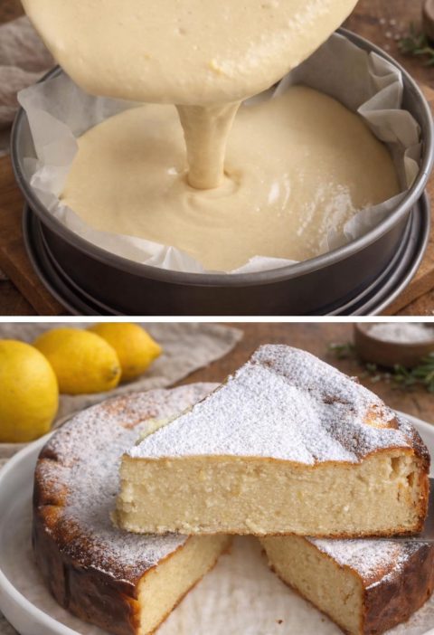 Flourless Lemon Cake