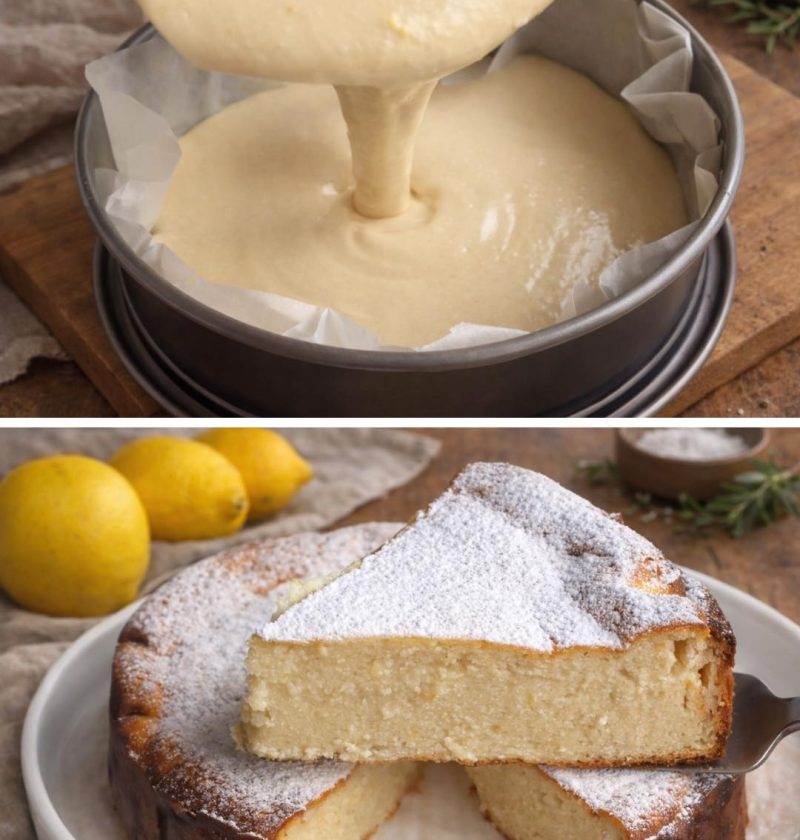 Flourless Lemon Cake