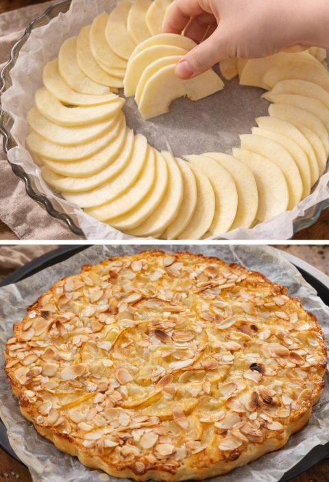 Golden Apple Velvet Clafoutis
