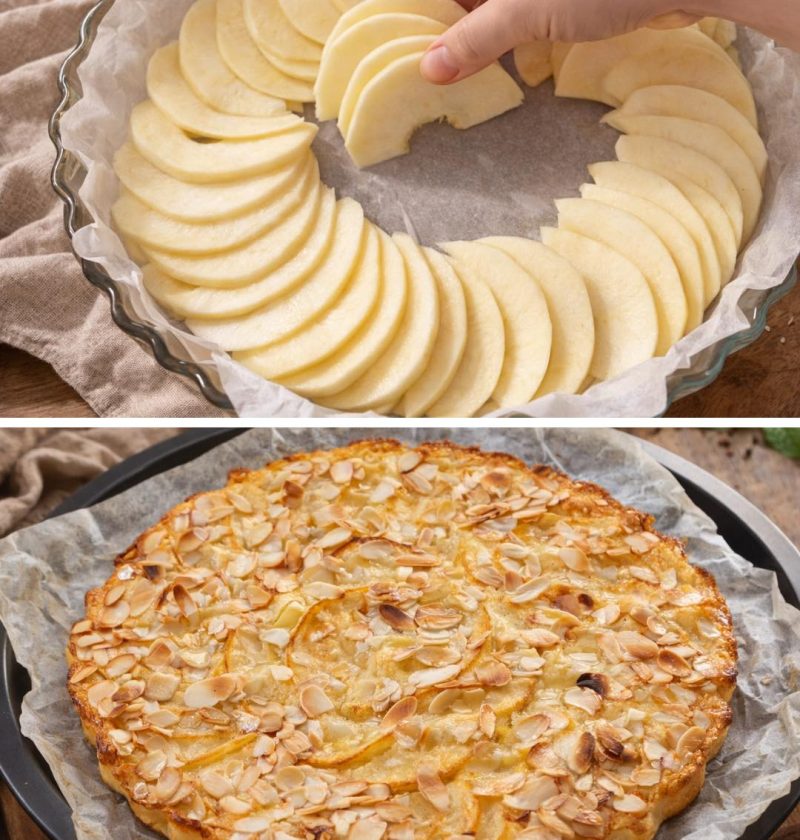 Golden Apple Velvet Clafoutis