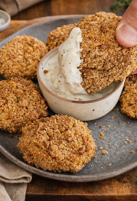 Nuggets from chickpeas