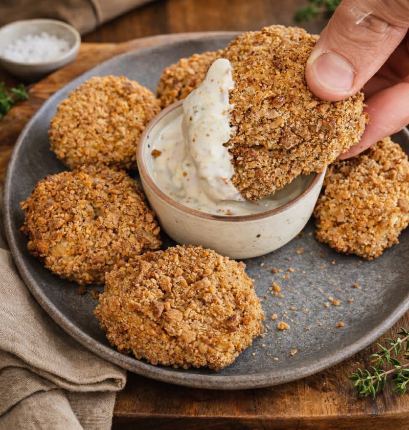 Nuggets from chickpeas