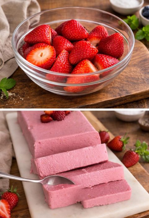 Silky Strawberry Dream Pudding