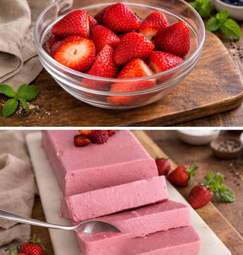 Silky Strawberry Dream Pudding