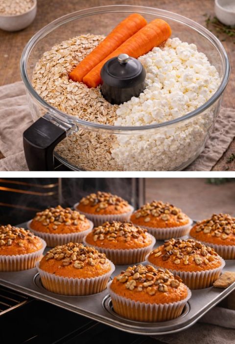 The Protein Carrot Muffins