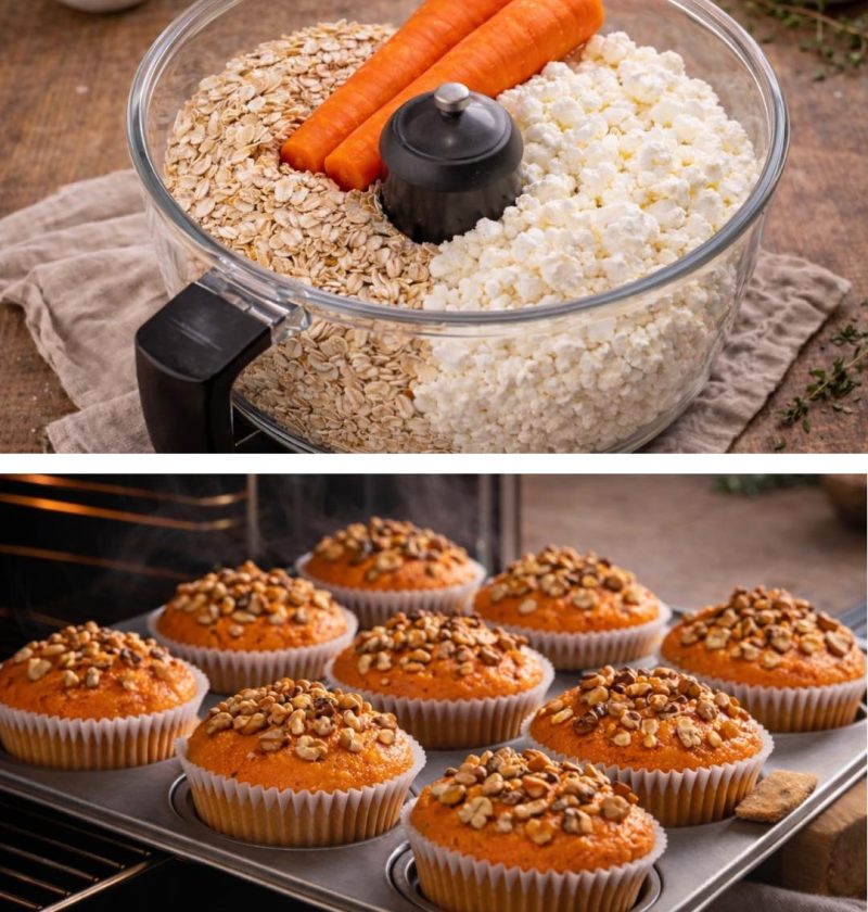 The Protein Carrot Muffins
