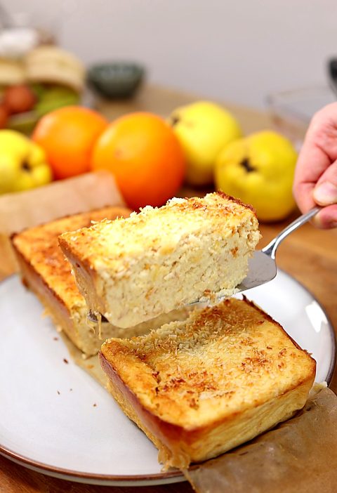 Light Apple Cheesecake