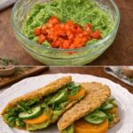 Golden Oat, Egg and Cheese Skillet Bake with Sesame Crust