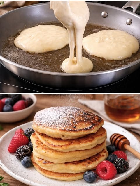 Cottage Cheese Pancakes