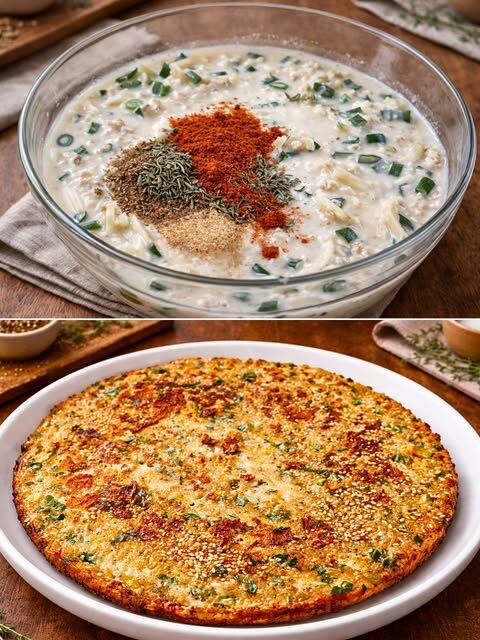 Crispy Skillet Oat & Cheese “Better‑Than‑Pizza” Slice