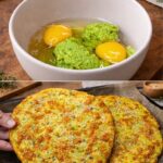 Cheesy Carrot Skillet Fold