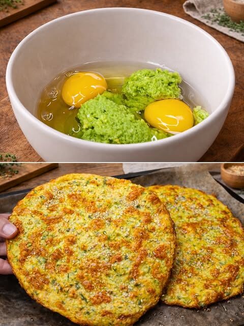 Golden Avocado Cheese Oven Thins
