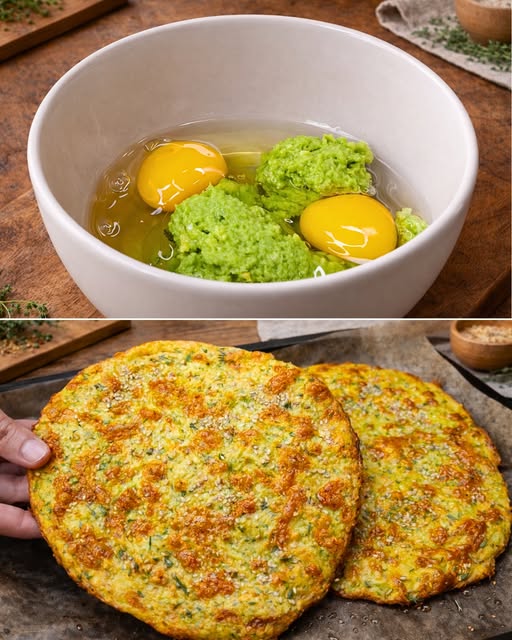 Golden Avocado Cheese Oven Thins