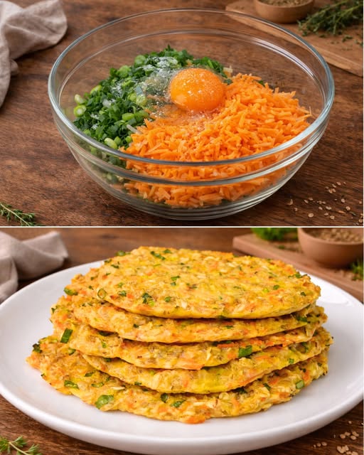 Golden Carrot Oat Breakfast Tray Bake