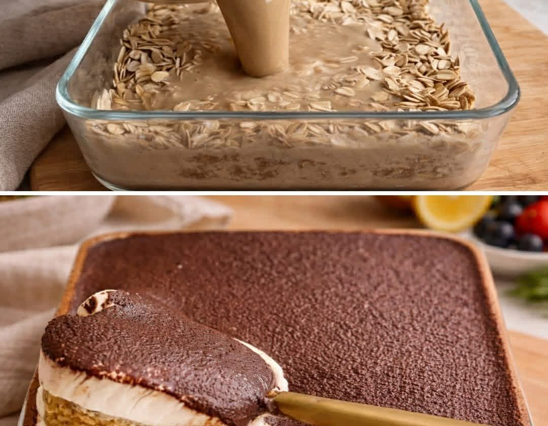 Tiramisu-Inspired Coffee Yogurt Baked