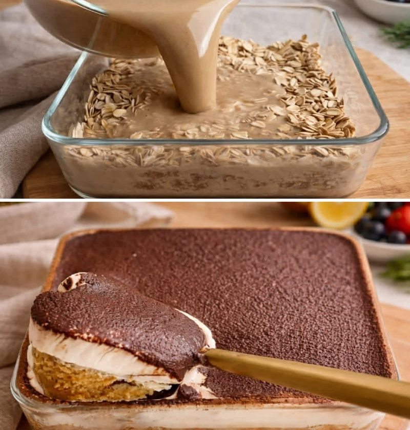 Tiramisu-Inspired Coffee Yogurt Baked
