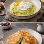 Air Fryer Yogurt Cake with Blueberries