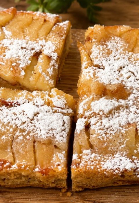 Air Fryer Apple Cake