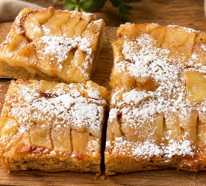 Air Fryer Apple Cake
