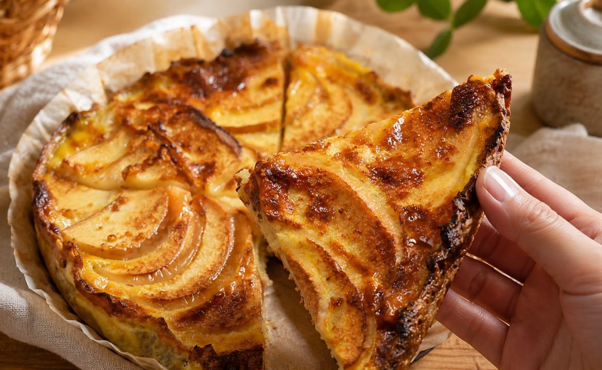 Air Fryer Apple Oat Breakfast Bake