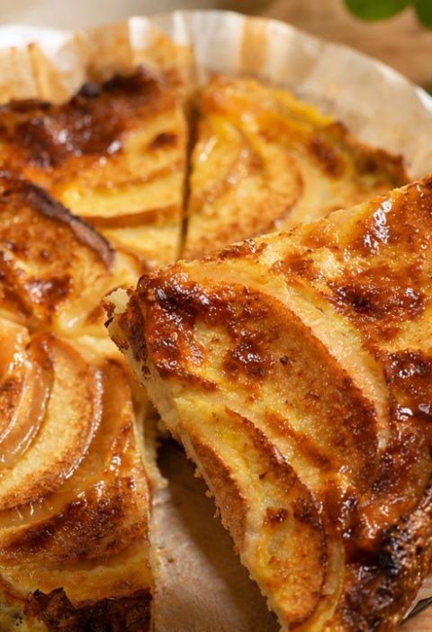 Air Fryer Apple Oat Breakfast Bake