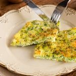 Eggs, Oatmeal & Mozzarella Bake