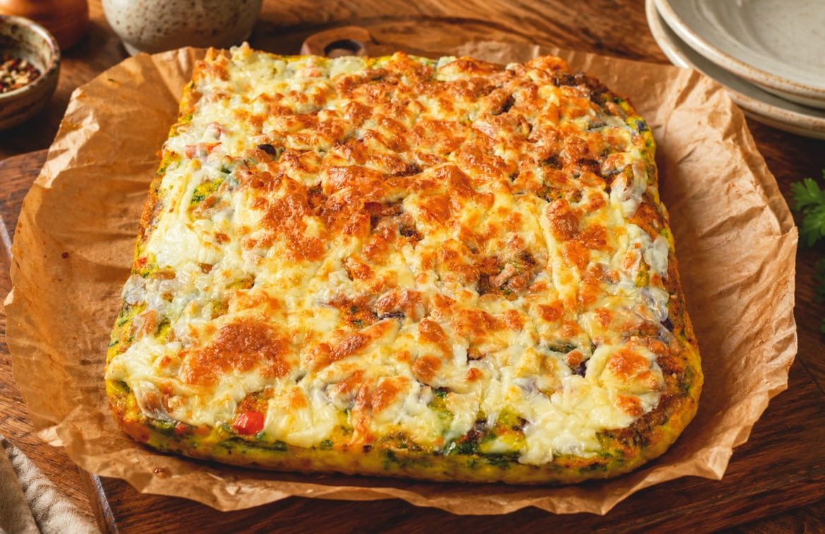 Air Fryer White Bean & Egg Bake