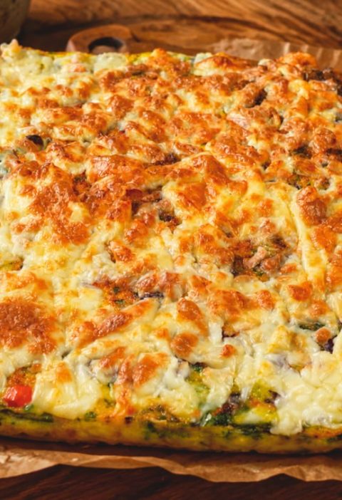 Air Fryer White Bean & Egg Bake