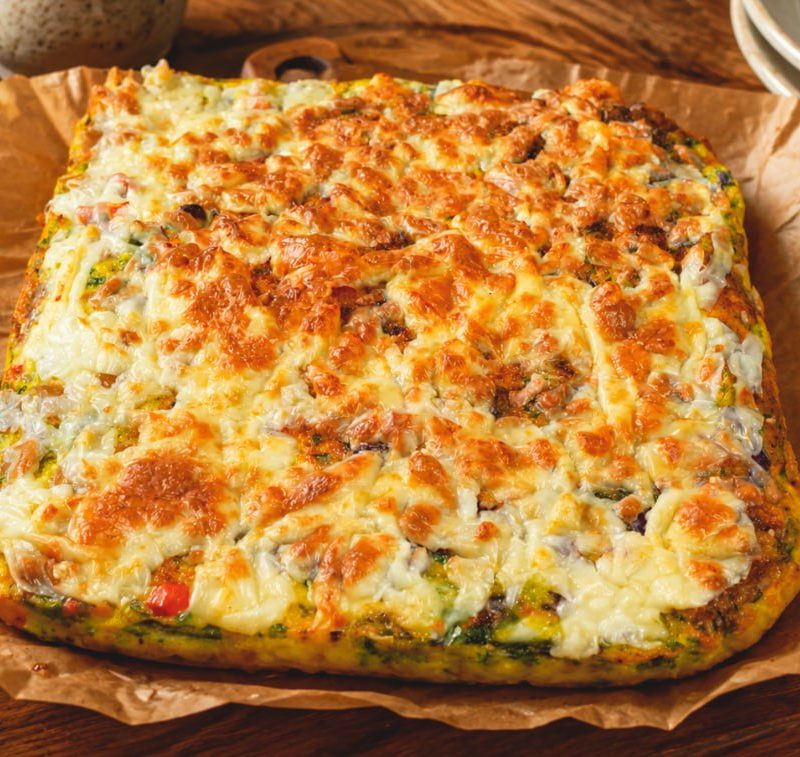 Air Fryer White Bean & Egg Bake