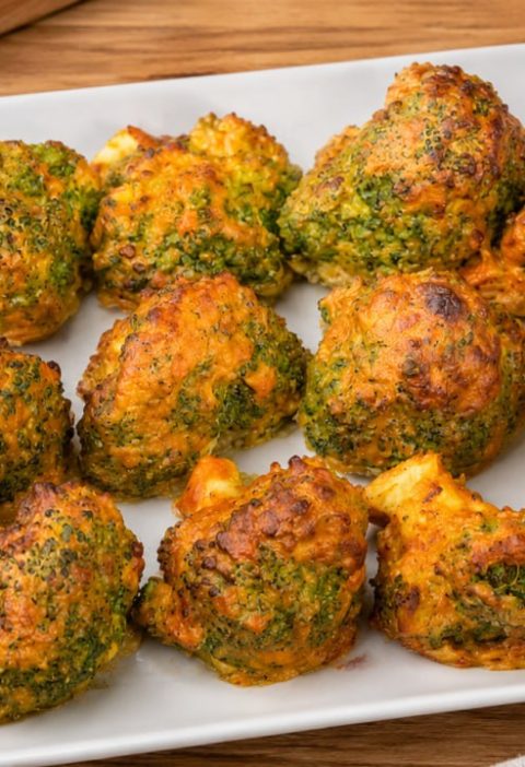 Air Fryer Yogurt-Marinated Broccoli