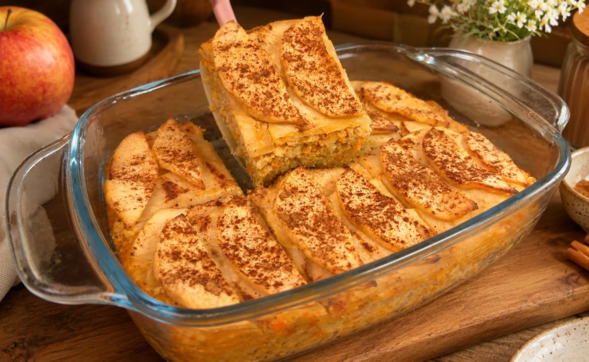 Apple Carrot Oatmeal Bake