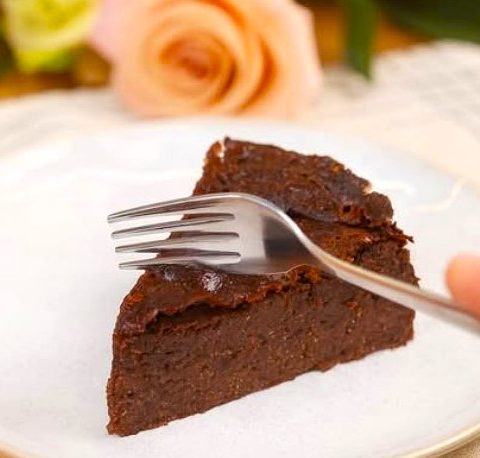 Banana Chocolate Protein Cake