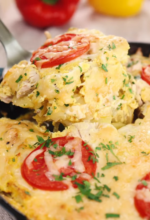 Golden Skillet Chicken