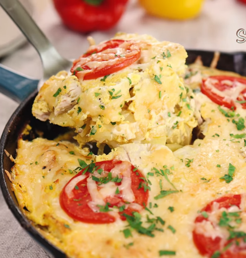 Golden Skillet Chicken