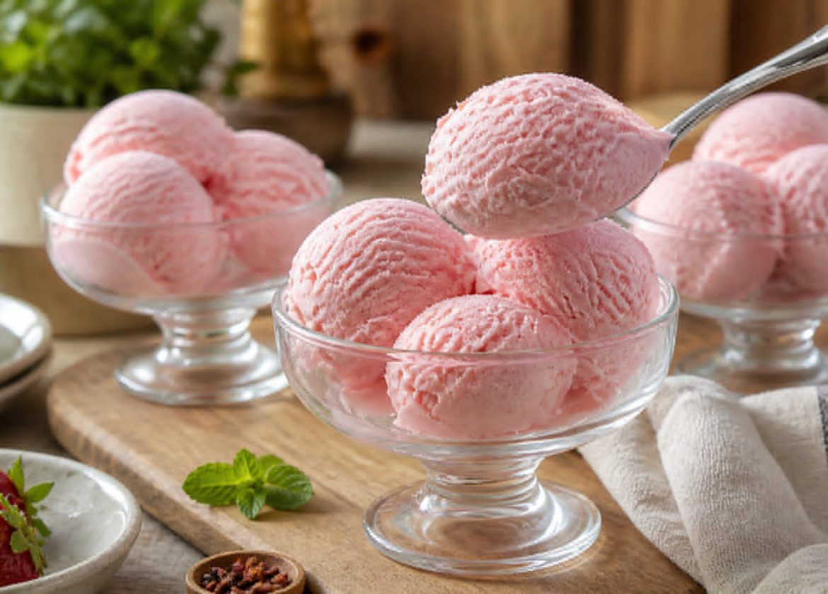 Strawberry Banana Ice Cream