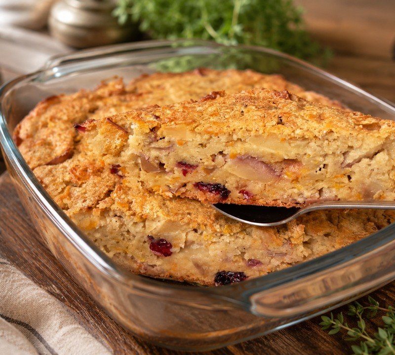 Sunrise Apple Carrot Cranberry Oat Bake