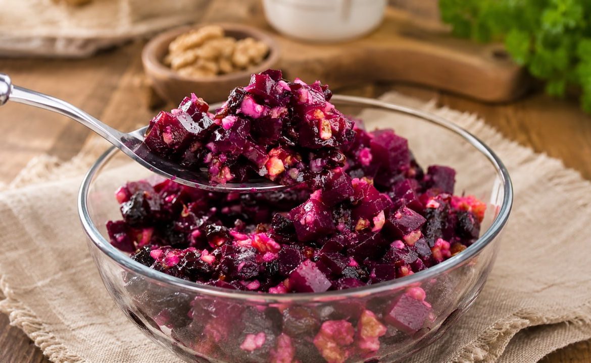 Beetroot, Walnut, Prune and Honey Salad