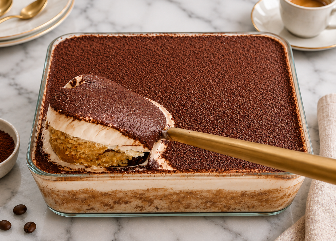 Tiramisu Baked Oats