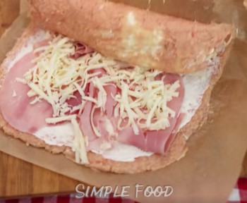Chicken Cordon Bleu Roll