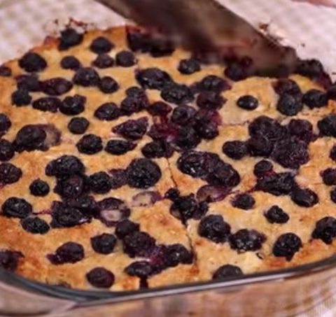 Quick And Delicious Oatmeal Blueberry Pie