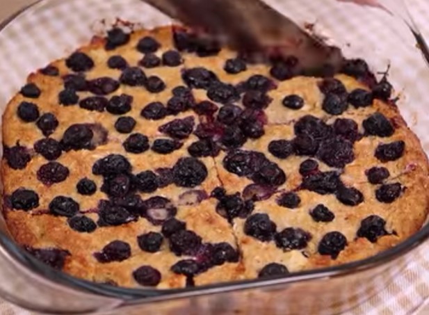 Quick And Delicious Oatmeal Blueberry Pie